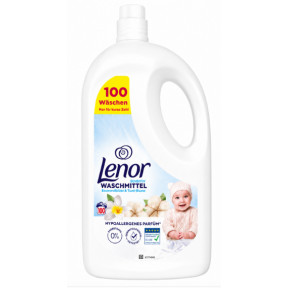Гель для стирки Lenor Sensitiv Baumwollblüte & Tiaré-Blume, 100 стирок, 4,5 л